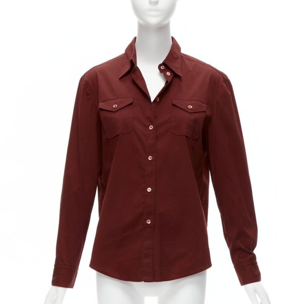 Prada Button Front Dress Shirt